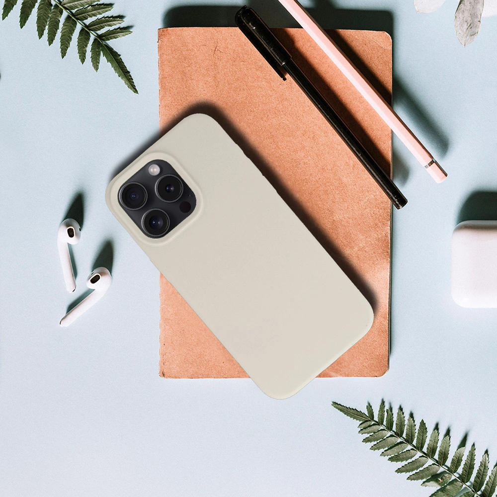Smart Samsung Galaxy A26 silikoninis dėklas, pilka, 5 nuotrauka